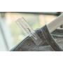 Cabilock Clothes pin 10pcs Multifunctional Clear White Clothes Pegs Pins Clothing Hanger Clamp