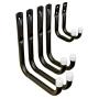 Shepherd Hardware 8088E Heavy Duty Steel Garage Storage/Assorted Utility Hooks, 6 Pack