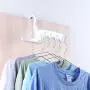 EvaroFly Multipurpose Portable Folding Hanger, Save Space Storage Clothes Hanger, Travel Camping -Green 30x18cm