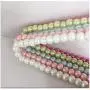 5pcs Random Color 40cm Adult Plastic Hanger Pearl Hangers for Clothes Pegs Princess Clothespins Wedding Dress Hanger
