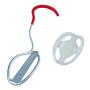 Delta Cycle Fat Tire Leonardo Wall Rack & Tray, Silver
