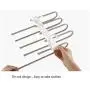 XMZFQ Stainless Steel Pants Hangers Multi-Layers Adjustable Magic Hangers Closet Space Saving,for Jeans, Pants, Trousers, Ties, Scarf,White XMZFQ Stainless Steel Pants Hangers Multi-Layers Adjustable Magic Hangers Closet Space Saving,for Jeans, Pants, Trousers, Ties, Scarf,White