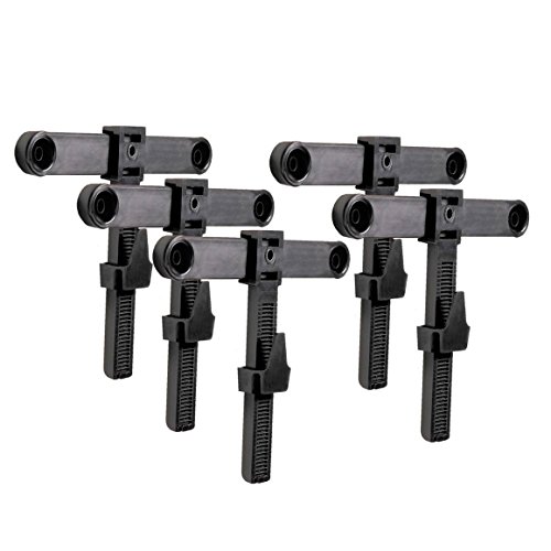 Picture Perfect Hanger Gallery Pack 2" Adjustable Picture Hanger with 4-Way Adjustment System, Black (Model# PPH-11458-3360-GP)