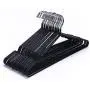 JS HANGER Metal Hanger 16" Coat Hangers 5G Extra Thick Wire with Anti-Slip Rubber Coating for Heavy Duty (20 Pack)
