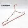 Household Adult Clothes Hanger No Rust Heavy Duty Rose Gold Metal Hanger Closet Organizer 10pcs Random Color Household Adult Clothes Hanger No Rust Heavy Duty Rose Gold Metal Hanger Closet Organizer 10pcs Random Color