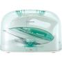 Panasonic Contoured Stainless Steel Soleplate, Vertical, Auto Shut Off, Power Base and Carrying/Storage Case – NI-L70SRW Cordless 1500W Steam/Dry Iron, standart, Green/White Panasonic Contoured Stainless Steel Soleplate, Vertical, Auto Shut Off, Power Base and Carrying/Storage Case – NI-L70SRW Cordless 1500W Steam/Dry Iron, standart, Green/White