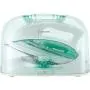 Panasonic Contoured Stainless Steel Soleplate, Vertical, Auto Shut Off, Power Base and Carrying/Storage Case – NI-L70SRW Cordless 1500W Steam/Dry Iron, standart, Green/White