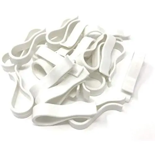 NiftyPlaza Strut Clip - Grid Towels Scarf Hanger Pant plastic jet clips Garment Shirt Coat Sweater Trousers Secured Gripper Dress Pack (100 White) NiftyPlaza Strut Clip - Grid Towels Scarf Hanger Pant plastic jet clips Garment Shirt Coat Sweater Trousers Secured Gripper Dress Pack (100 White)
