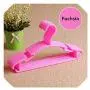 10 Pcs 2715 cm Children Clothes Hanger Baby Coat Towel Storage Organizer with Hooks Wardrobe Space Save Outdoor Drying Rack,Fuchsia 10 Pcs 2715 cm Children Clothes Hanger Baby Coat Towel Storage Organizer with Hooks Wardrobe Space Save Outdoor Drying Rack,Fuchsia