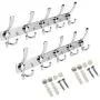 Efaithtek Coat Hanger Wall Mount, Chrome Finish Coat Robe Hat Clothes Wall Mount Hook Hanger Towel Rack (2Pack 15 Hooks) Efaithtek Coat Hanger Wall Mount, Chrome Finish Coat Robe Hat Clothes Wall Mount Hook Hanger Towel Rack (2Pack 15 Hooks)