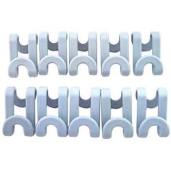 24PC Creative Mini Clothes Hanger Easy Hook Closet Organizer Storage Rack Holder Hook Antislip Clothes Hanger Decoration