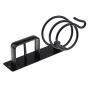 Toygogo Wall Mounted Hair Dryer Holder Self Rack Stand Hanger Straightener Organizer