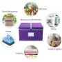 TQVAI Large Folding Lidded Storage Cube Boxes(4 Pack) with Lids/Label Card Holder Non-Woven Stackable Clothes Bin Container Kids Toy Organizer with Dividers, Mint&Purple TQVAI Large Folding Lidded Storage Cube Boxes(4 Pack) with Lids/Label Card Holder Non-Woven Stackable Clothes Bin Container Kids Toy Organizer with Dividers, Mint&Purple