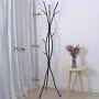 GONGMICF Coat Rack Hat Stand Free Standing Display Hall Tree Metal Hat Hanger Garment Storage Holder with 11 Hooks for Clothes Hats and Scarves in Grey,18.18 Dx70.5 H GONGMICF Coat Rack Hat Stand Free Standing Display Hall Tree Metal Hat Hanger Garment Storage Holder with 11 Hooks for Clothes Hats and Scarves in Grey,18.18 Dx70.5 H