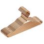 High-tech type 5/10PCS Aluminum Alloy Clothes Hanger Anti Skid Clothes Hanging Wardrobe Storage No Trace Clothes Drying Rack,4-5PCS