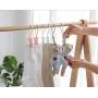 12 Pcs Socks Towel Practical Windproof Clip Bras Clothes Hanger Pegs Rope Belt Clip (multicolour, 12pcs) 12 Pcs Socks Towel Practical Windproof Clip Bras Clothes Hanger Pegs Rope Belt Clip (multicolour, 12pcs)