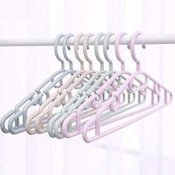 JUMERY-Heavy Duty Clothing Hangers, Modern Simple Non Slip Heavy Duty Suit Hanger Space Saving Clothes Hangers Cloth Hanger Coats Pants Plastic Hangers Closet Dress Jackets 20 Pack