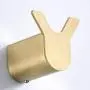 BigBig Home Bathroom Brushed Gold Double Towel Hook, Clothes Hanger Made of Stainless Steel Robe Hooks for Bedroom Wall Mount BigBig Home Bathroom Brushed Gold Double Towel Hook, Clothes Hanger Made of Stainless Steel Robe Hooks for Bedroom Wall Mount