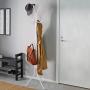 INTEY Standing Coat Rack 11 Hooks Hanger Holder Hooks for Dress Jacket Hat and Umbrella Tree Stand Base Metal, White
