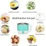 DCIGNA Electric Hot Pot, 1.5L Electric Noodle Cooker, Stainless Steel Mini Shabu Hot Pot, Perefect For Boiling Water, Ramen, Egg, Pasta, Dumpling, Soup, Oatmeal (Blue) DCIGNA Electric Hot Pot, 1.5L Electric Noodle Cooker, Stainless Steel Mini Shabu Hot Pot, Perefect For Boiling Water, Ramen, Egg, Pasta, Dumpling, Soup, Oatmeal (Blue)