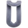 20 pcs Hanger Hooks Space Save Rack, Anti-Slip Mini Flocking Clothes Cascading Hangers Closet Holder Organiser (Grey)