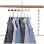 5pcs 6 Hole Shirts Clothes Hanger Holders Multifuction Save Space Non-Slip Clothing Organizer Practical Racks Hangers for Clothes 5pcs 6 Hole Shirts Clothes Hanger Holders Multifuction Save Space Non-Slip Clothing Organizer Practical Racks Hangers for Clothes