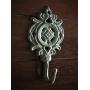 Shabby Cottage Chic Wall Hook, Sage Green or Pick Your Color, Bathroom Towel Hook, Jewelry, Keys Hanger