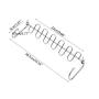 jiulonerst Multi Function Metal Clothes Hanger Rack Space Saving Closet Hook