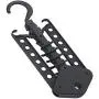 2pc Multifunctional Telescopic Space Saving Folding Magic Hanger for Clothes Travel Portable Outdoor Closet Organizer