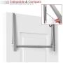 StorageMaid Over The Door Closet Rod ? Heavy-Duty Hanging Clothes Rack Organizer and Hanger for Clothing Or Towels - Great for Home and Dorm Room
