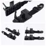 GCOA 4 Pack Magic Car Headrest Hooks,Purse Hanger Headrest Hook Holder for Car Seat Organizer Behind Over The Back Seat Car Hooks-Hang Purse or Grocery Bags,Black
