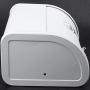 Moligh doll European Roll Top Small Metal Flip-Baked Bread Boxes Desktop Finishing Snack Dust-Proof Storage Boxes Bread Bin Kitchen Food Holder