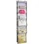 MISSLO Over Door Organizer for Handbags, Caps, Accessories (White)