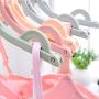 SmilerM 12 Pcs Portable Suit Clothes Hangers, Space Saving and Lightweight Foldable Clothing Hangers, Ideal for Travel & Home