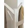SN Wooden Coat Rack 1 Tripod Support High-Grade Stand 8 Hooks Assembly Required Free Standing Coat Stand Hallway Coat Hanger Hat Stand for Handbag Clothes & Accessories (Color : B)