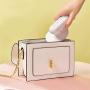 ZZYJYALG Hanging Ironing Machine Plastic Metal Cotton Cloth Portable Dormitory Clothes Household Handheld USB Rechargeable Sheets Foldable Curtains High Ironing Travel Temperature (Pink)