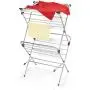 Polder Two-Tier Free Standing Clothes Drying Rack with Mesh Garment Dryer Polder Two-Tier Free Standing Clothes Drying Rack with Mesh Garment Dryer