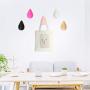 Vosarea Wall Hanging Hooks Wooden Water Drop Shaped Coat Hat Clothes Heavy Duty Hanger Raindrop Hooks Vosarea Wall Hanging Hooks Wooden Water Drop Shaped Coat Hat Clothes Heavy Duty Hanger Raindrop Hooks
