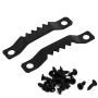 Sawtooth Picture Hangers Heavy Duty Black Oil Painting Picture Photo Frame Sawtooth Hanger with Screws(100 Pack)