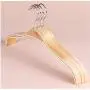 10pcs 40 cm Clothes Hanger Dry Wet Dispaly Wooden Suit Hanger Coats Dress Skirts Anti Slip Hanger Decoration