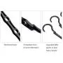 HOUSE DAY Black Magic Hangers Space Saving Clothes Hangers Organizer Smart Closet Space Saver Pack of 16 with Sturdy Plastic for Heavy Clothes (Renewed) HOUSE DAY Black Magic Hangers Space Saving Clothes Hangers Organizer Smart Closet Space Saver Pack of 16 with Sturdy Plastic for Heavy Clothes (Renewed)