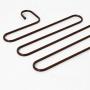 WZP Hanger Multi-Functional Pants Hanger,S-Type Multi-Layer Household Wardrobe Storage Scarf Rack Drying Rack Drying Rack Hanger Iron Art/C