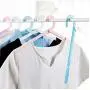 10 Pcs Travel Folding Hanger Magic Space Saving Clothes Hangers Plastic Pants Skirt Hangers Closet Organizing Tool 10 Pcs Travel Folding Hanger Magic Space Saving Clothes Hangers Plastic Pants Skirt Hangers Closet Organizing Tool