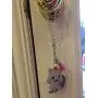 DAYZE Nursery Cat Lamp Switch CRYSTAL Hanger Decoration, Caticorn Cat Door Knob hanger Decoration Baby Shower Gift Back pack Zipper Decoration