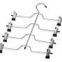 lliang Hangers Stainless Steel Multifunctional Clothes Hangers Pants Storage Hangers Cloth Rack Multilayer Storage Cloth Hanger