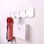 XFY YXF-Wooden Coat Rack Simple and Modern Hanging Aluminum Alloy Coat Rack Wall Hanging Hanger Hook White Creative Clothes Rack YXF-@@