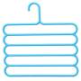 lliang Hangers Multi-Purpose Clothes Hanger Practical 5 Layers Pants Hanger Scarf Tie Rack Space Saving Clothes Hanger Home Organizer