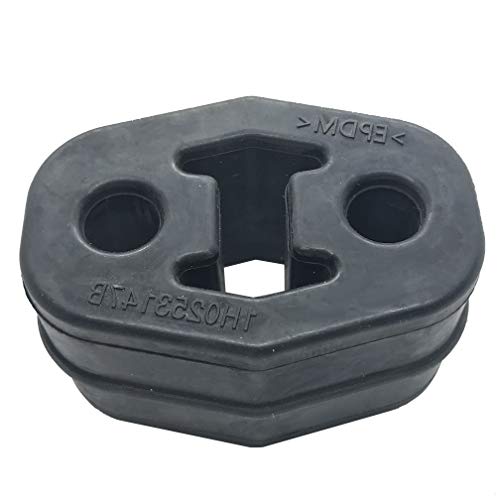 Exhaust Hanger Insulators Auto Parts Bushing Muffler Reduce Vibration Mount Bracket 12mm ID 2 Holes Vehicles Hangers