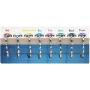 Dotop Purse Hooks Crystal Folding Handbag Hanger Holder Womens Bag Storage 8pcs