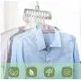 10pcs Random Color Clothes Hanger Nine-Hole Multi-Function Magic Hanger Multi-Port Support Home Bedroom Storage Holder Plastic Clothes Hangers 10pcs Random Color Clothes Hanger Nine-Hole Multi-Function Magic Hanger Multi-Port Support Home Bedroom Storage Holder Plastic Clothes Hangers